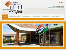 Tablet Screenshot of hotellacalledealcala.com